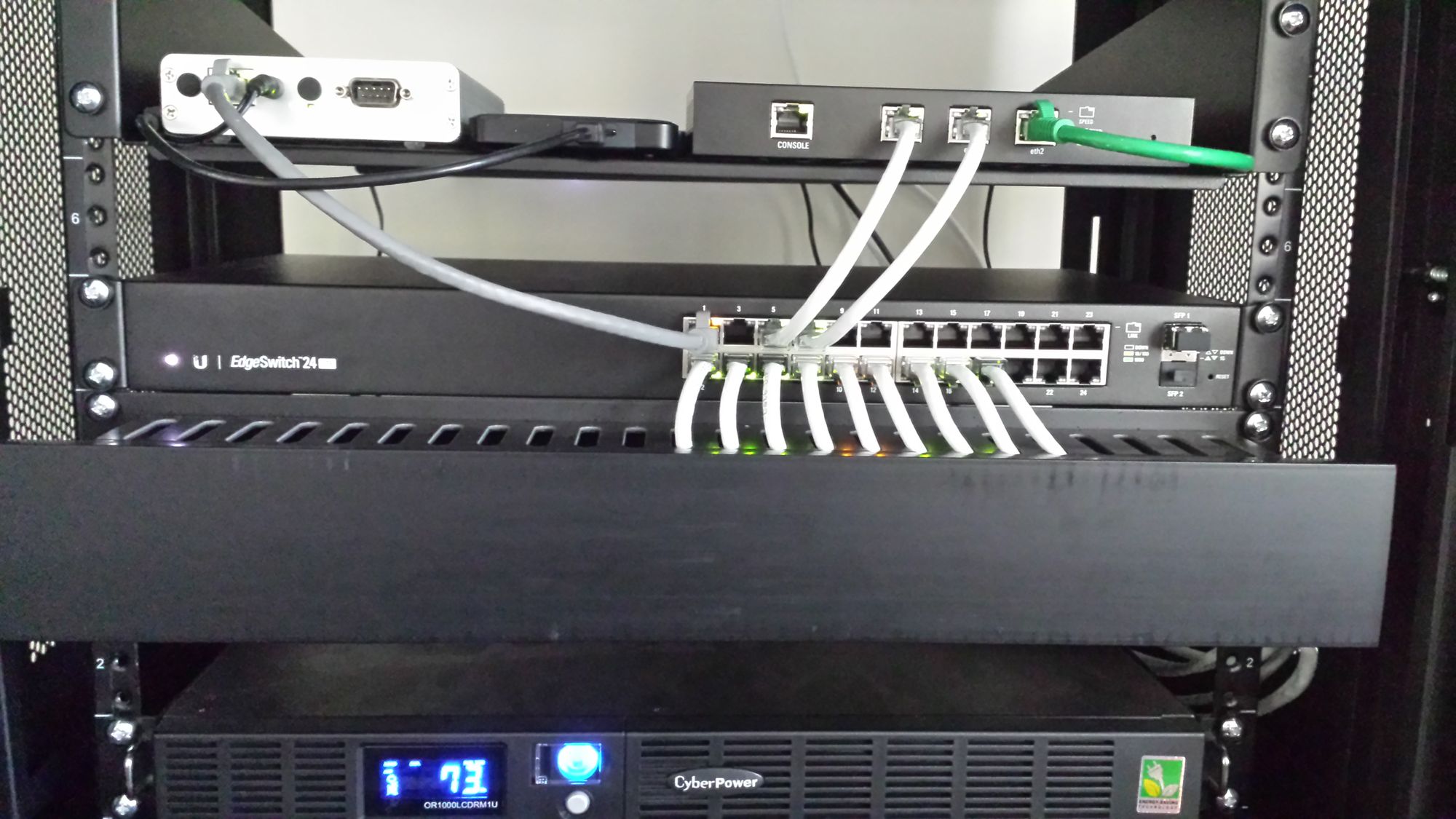 Home Network Rack 2 0 Amazon Style Edgeswitch 24 Lite