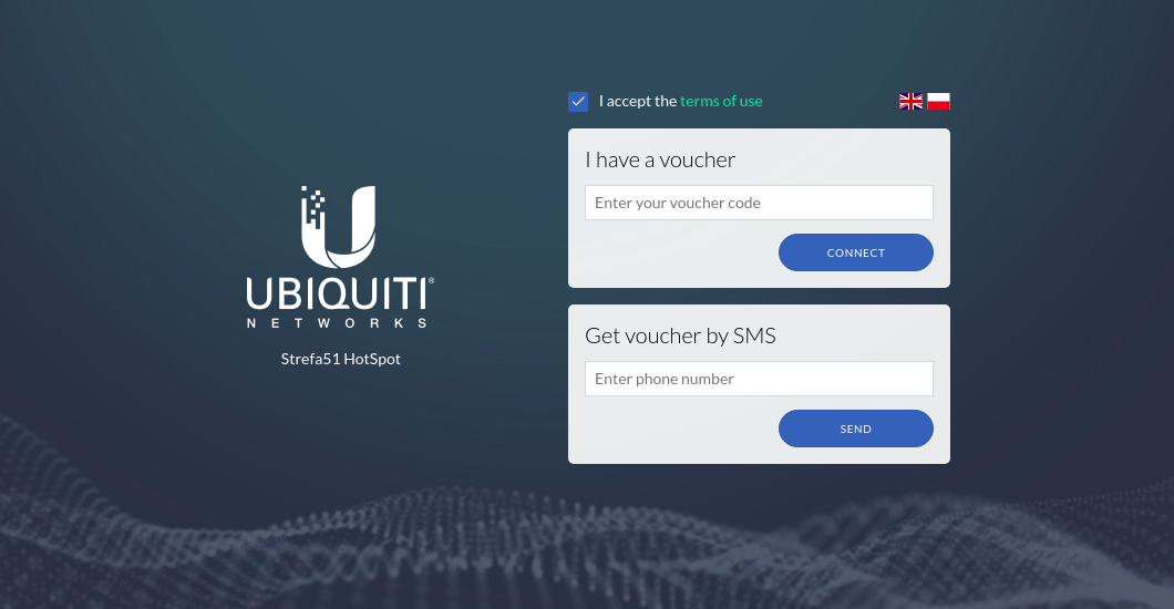 vouchers HostSpot Community SMS | Ubiquiti UniFi by