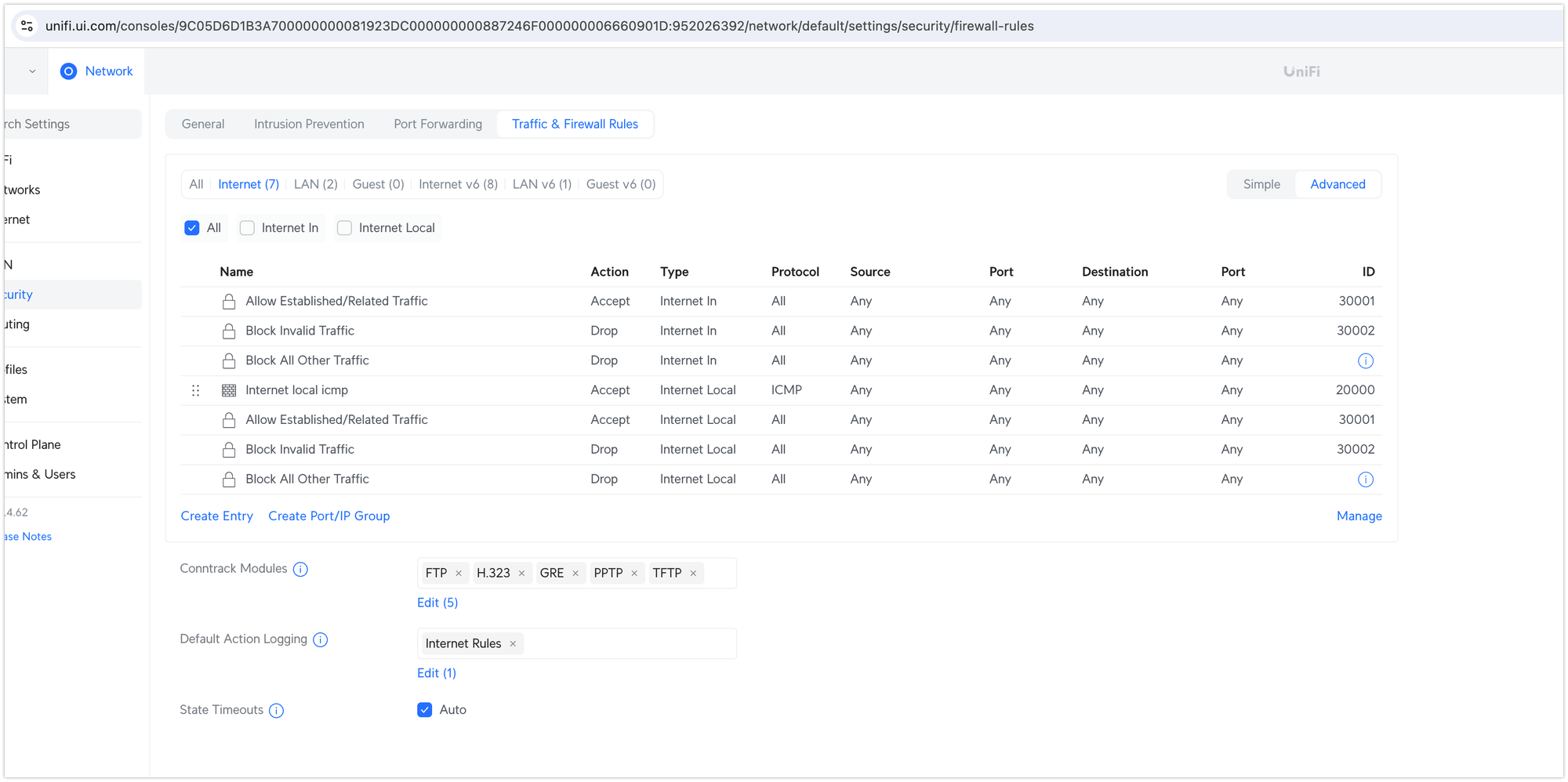 How to enable inbound ICMP to a UDR from the Internet? | Ubiquiti Community